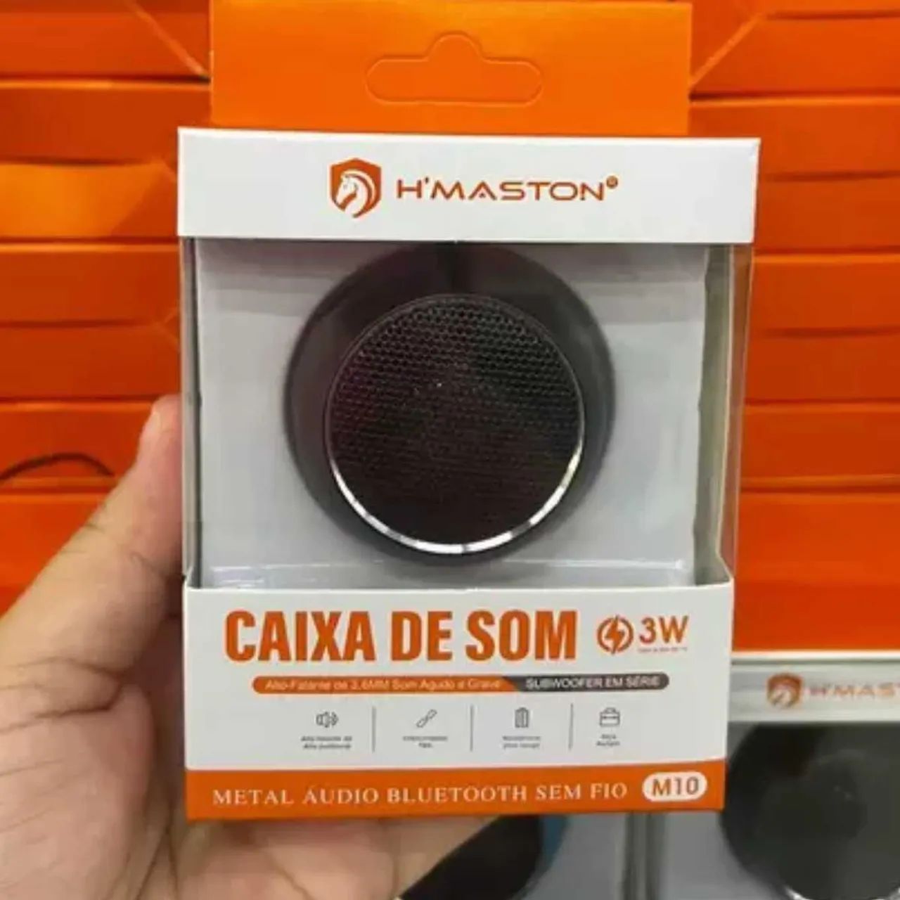 Caixa de Som Bluetooth H'MASTON M10 3W
