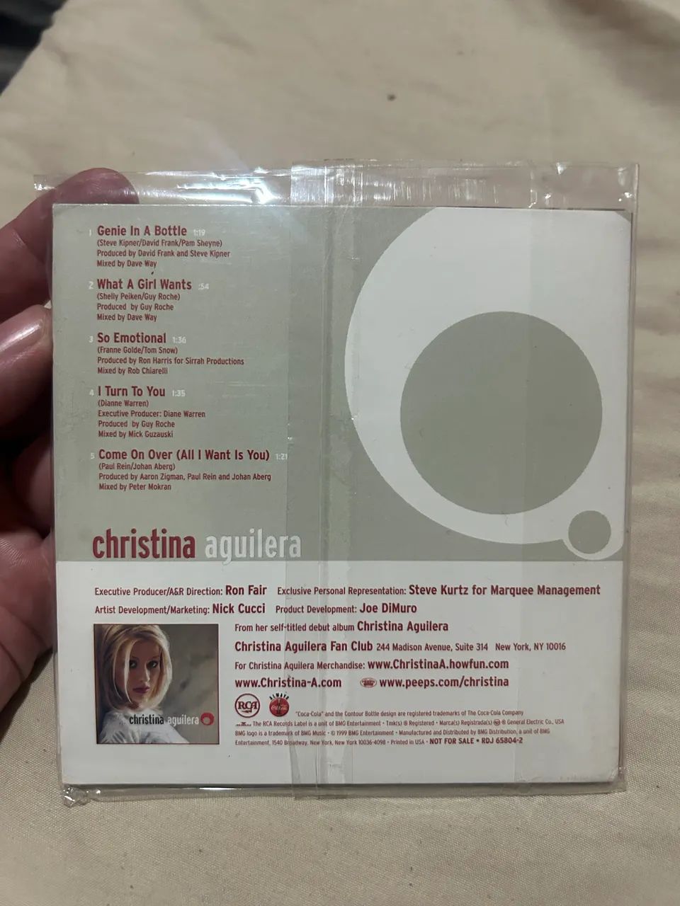 Promo Christina Aguilera Coca Cola  - Foto 2