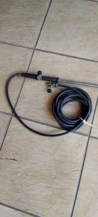 Maçarico grande com mangueira de 5m - Foto 2