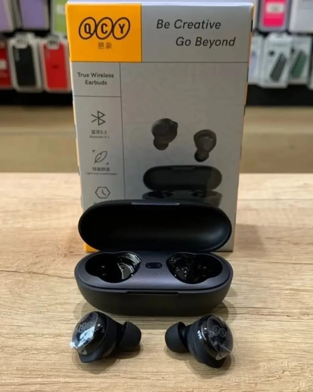 QCY T17 Bluetooth Earbuds - Noise Reduction, Clear Sound, and All-Day Comfort64308482473345122