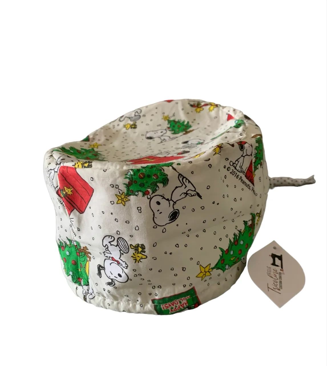 Touca cirúrgica do Snoopy Natal