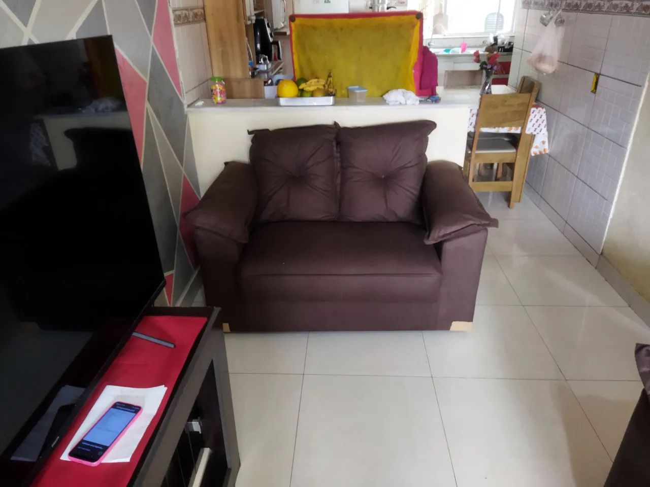 Conjunto Sofá 3 e 2 Lugares Cinza. - Foto 3