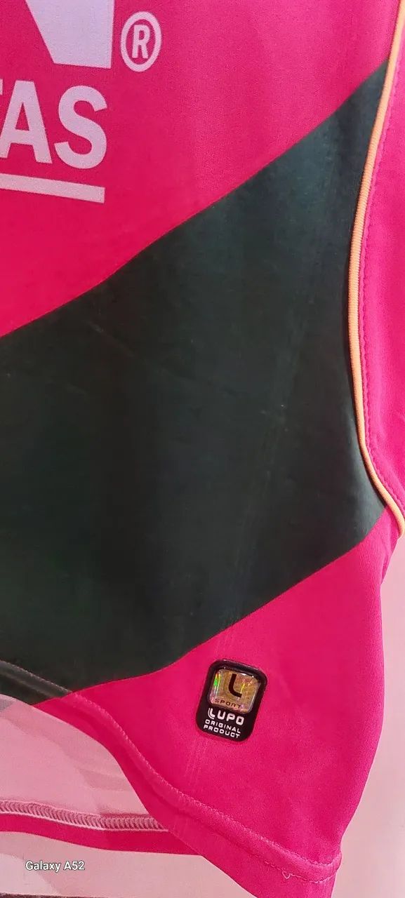 Camisa de Futebol do( PORTUGUESA)Lupo Sport - Tamanho M. (Nova) - Foto 4