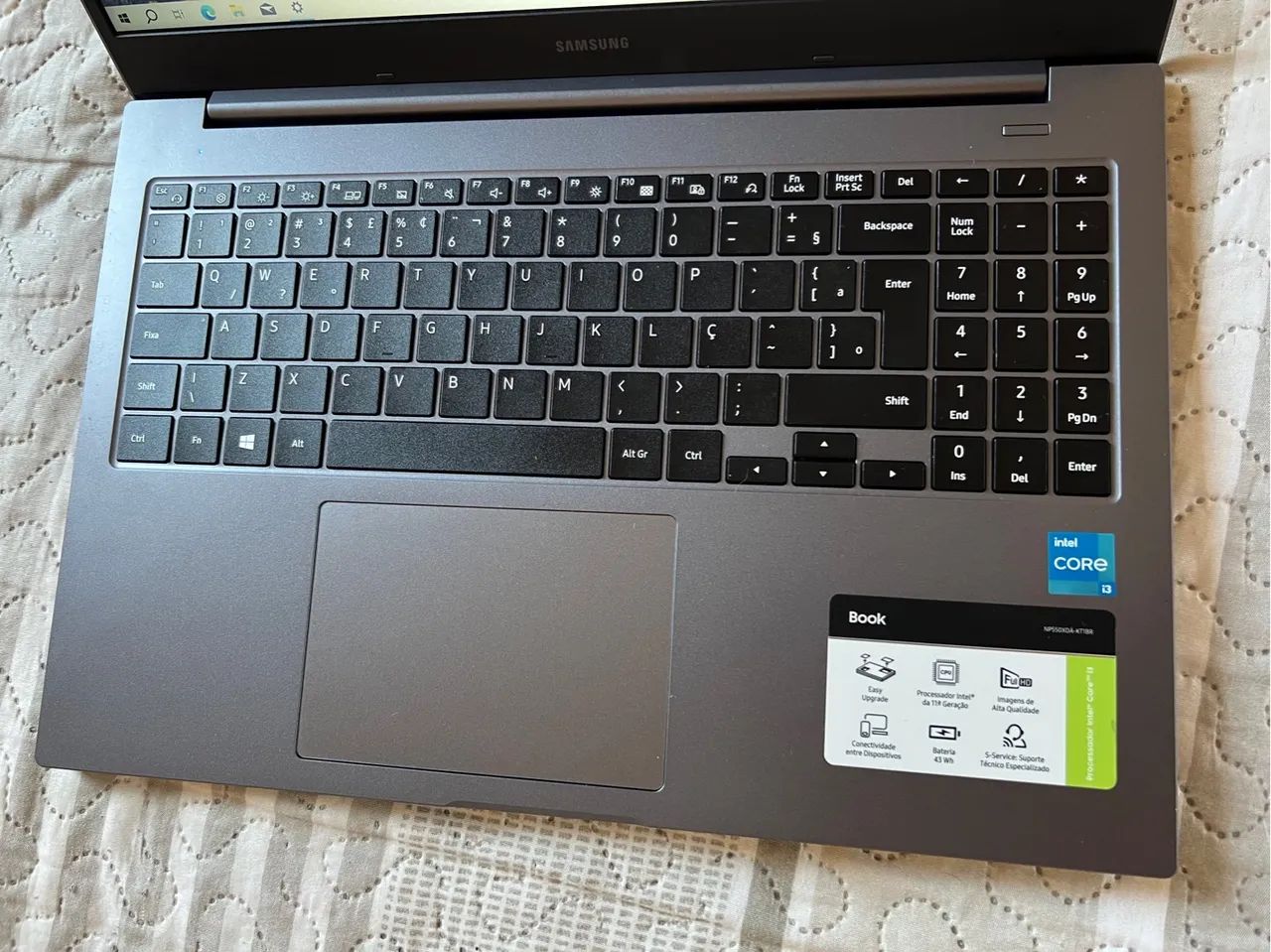 Notebook Samsung Book - i3 - Aceito cartão  - Foto 2