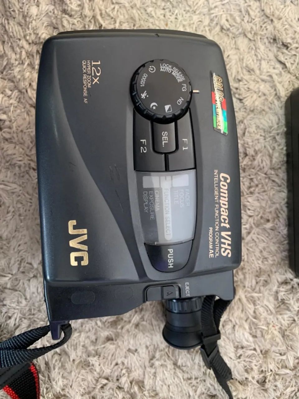 Videomovie GR-AX410U JVC 1996: Item de colecionador com defeito - Foto 2