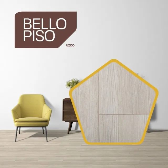 Piso Vinilico em manta Alto Tráfego1.2 mm comercial - Foto 4