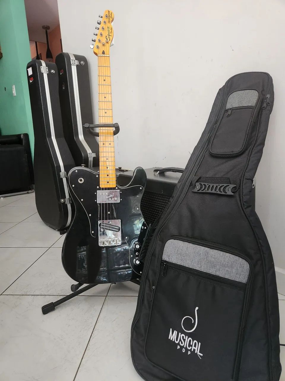 fender squier telecaster custom