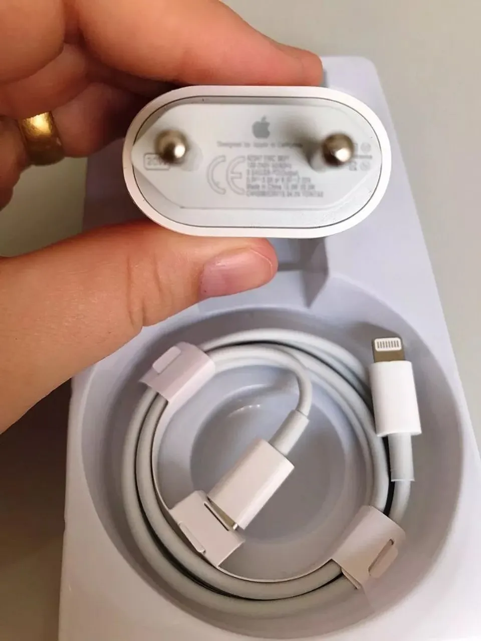 Carregador iPhone C Apple Original