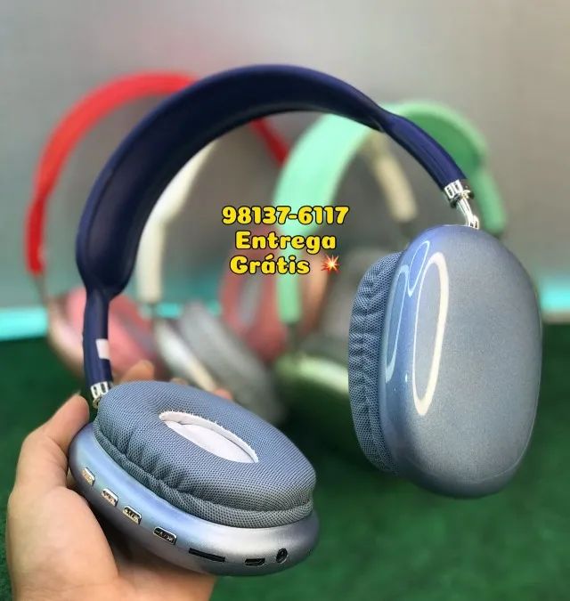 Fone de Ouviso Bluetooth P9 - Entrega Rápida 
