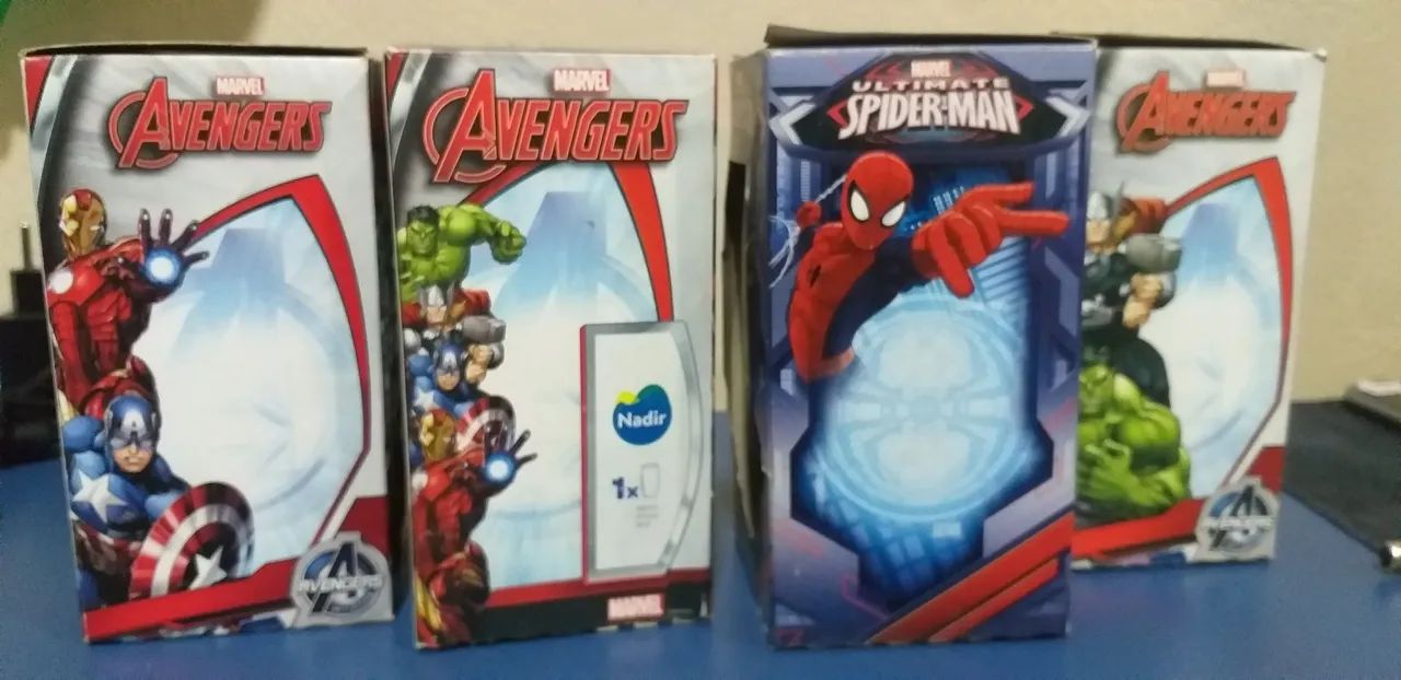 Copos Avengers - Iron Man, Hulk, Thor e Spider-Man - Foto 2