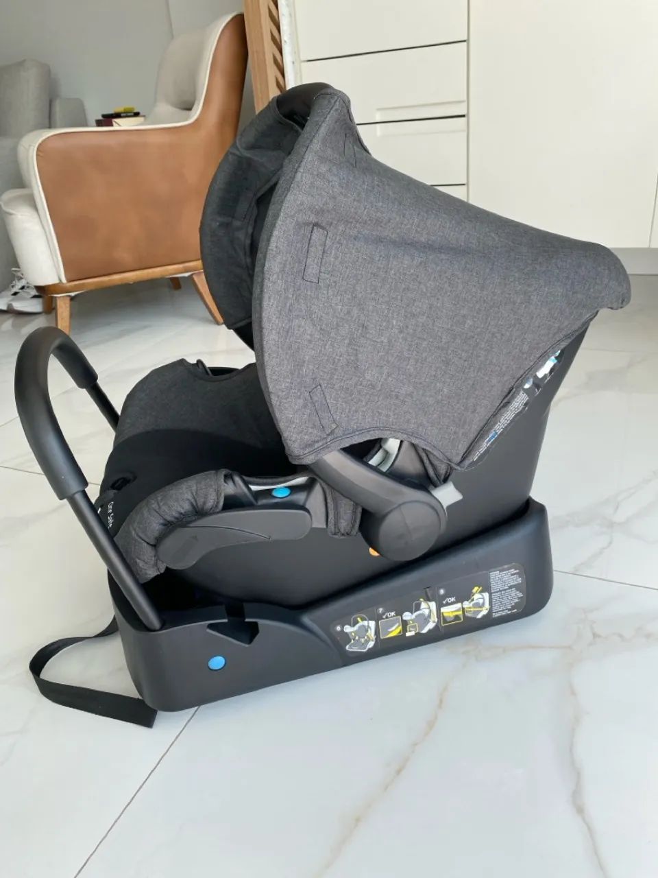 Bebê conforto com base para carro - Foto 3