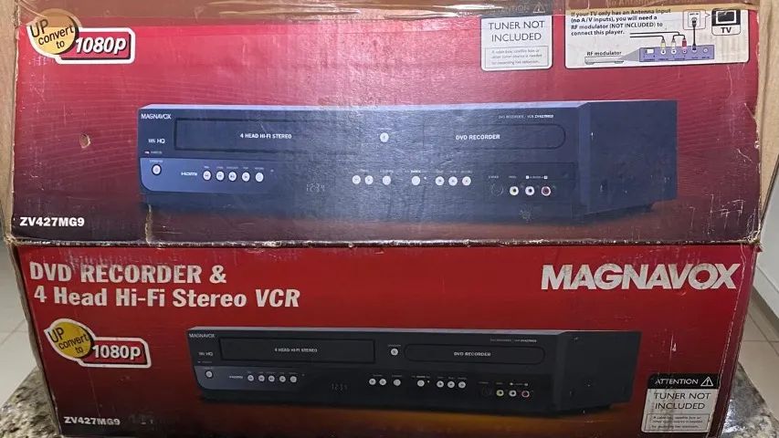 Gravador de DVD e VHS Magnavox - Foto 4