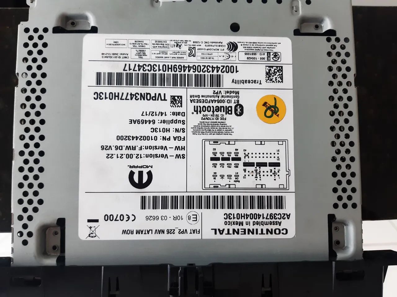 Multimídia da fiat toro nova  - Foto 2