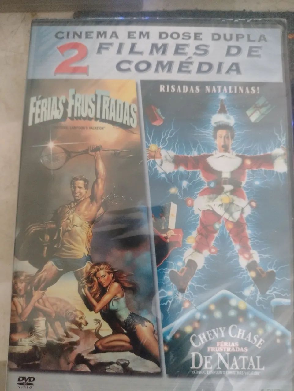 Dvds Férias Frustradas e Férias Frustradas de Natal - 1 disco 2 filmes