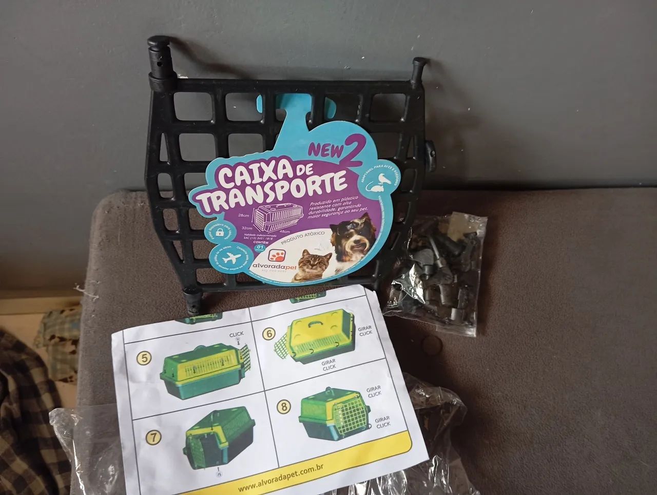 CAIXA DE TRANSPORTE PET - ALVORADAPET - Foto 3