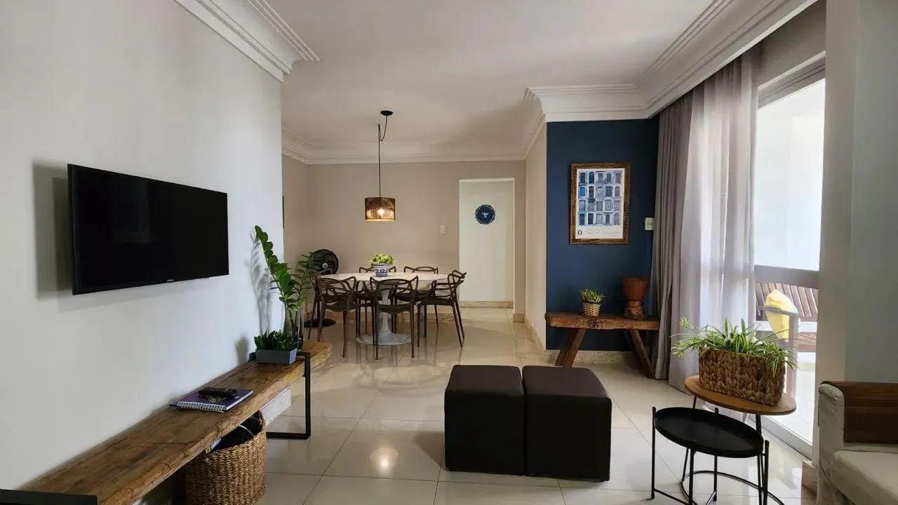 EXCELENTE APARTAMENTO MOBILIADO NA BARRA 3/4 02 VAGAS GARAGEM PRÓXIMO SHOPPING BARRA  PRAI - Foto 2