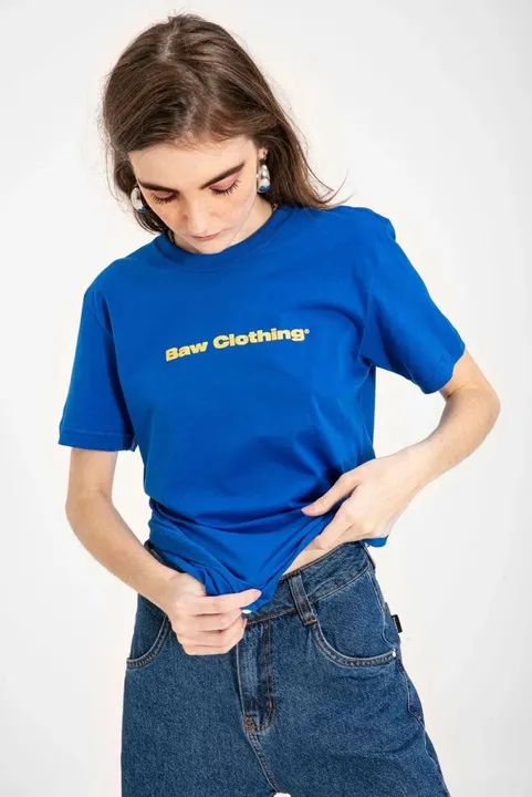 Camiseta Azul Naw Clothing - G - Nova - Foto 2