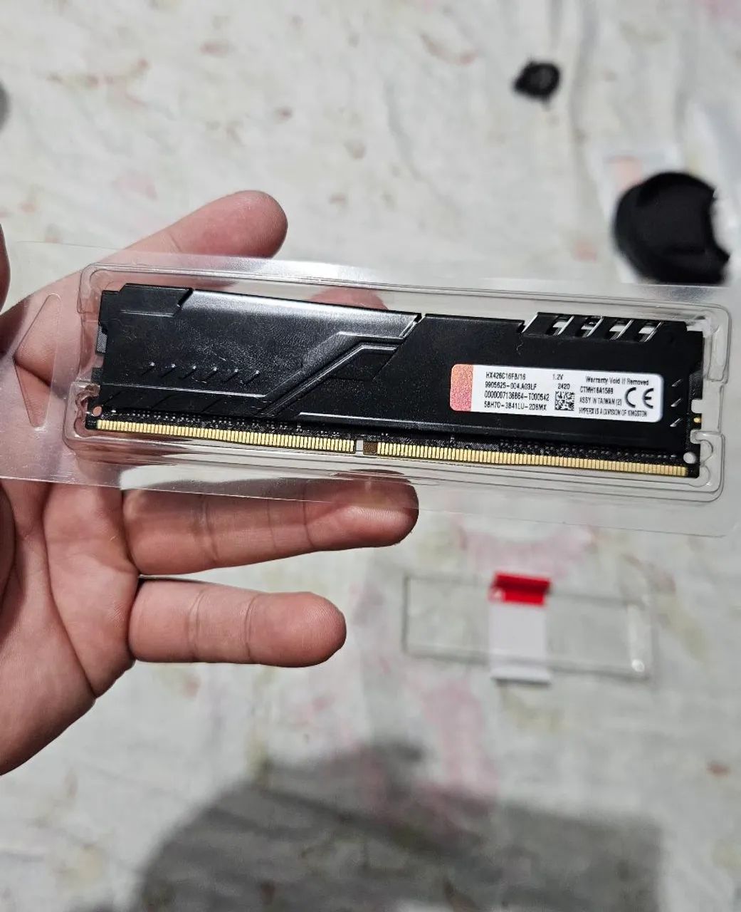 Memória RAM HyperX Fury 16GB DDR4 2666MHz