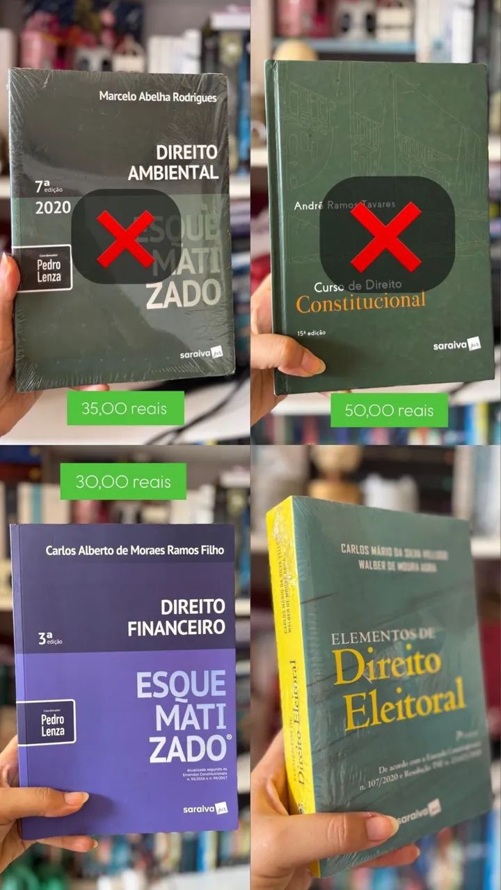 Livros de direito 
