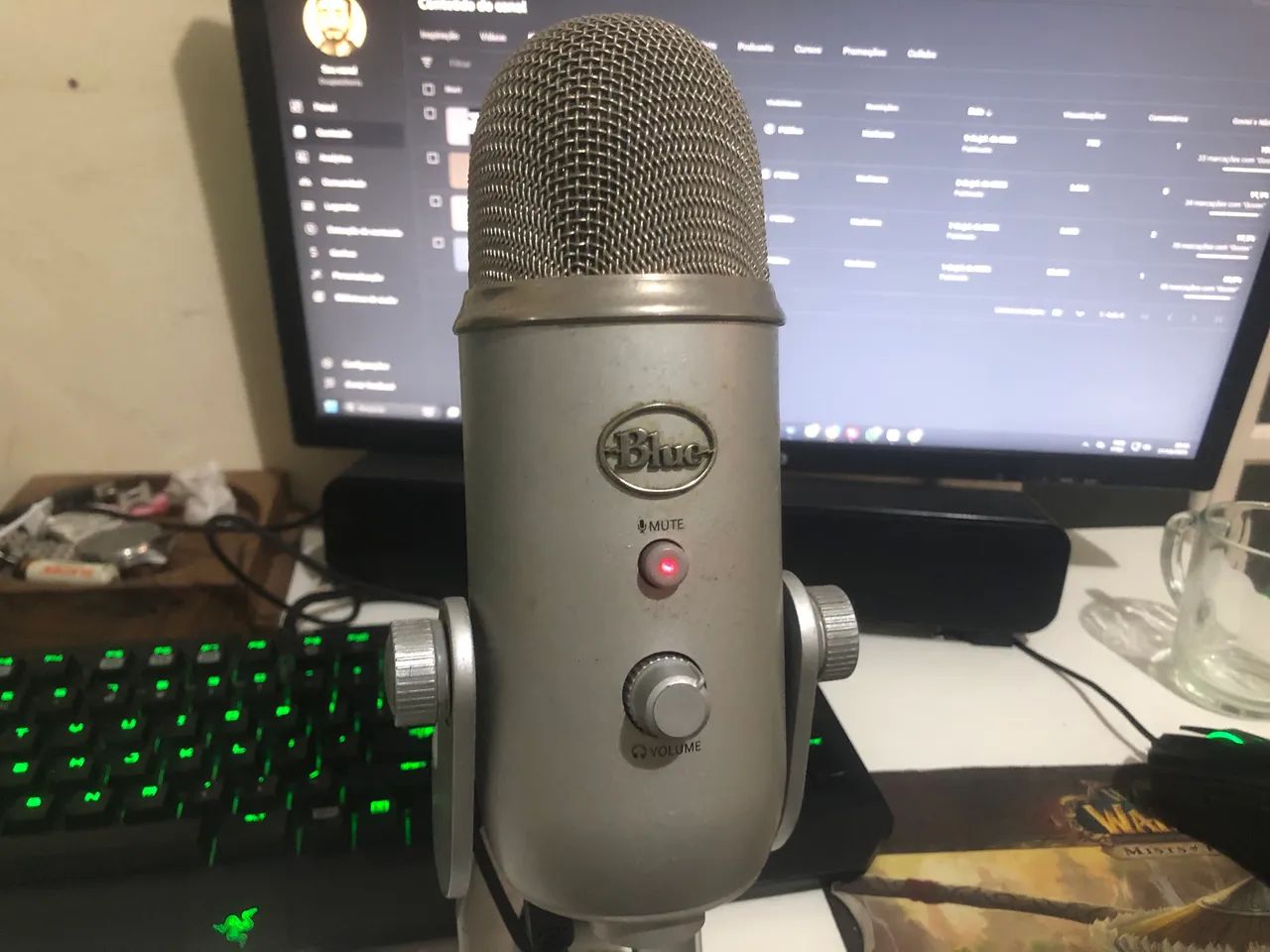 Microfone Blue Yeti Original 64208796032386120