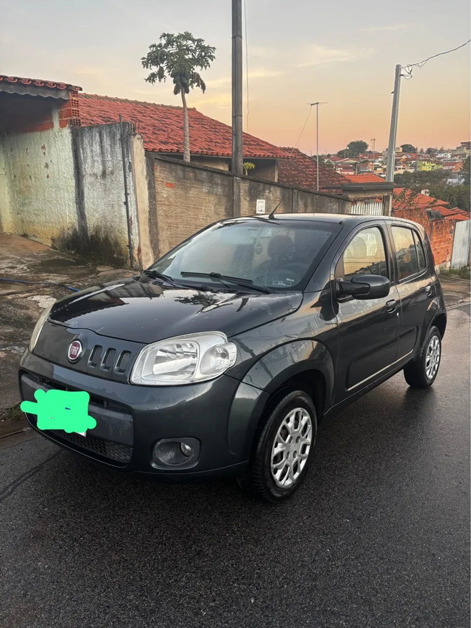Fiat Uno Celebretion 2014 cinza