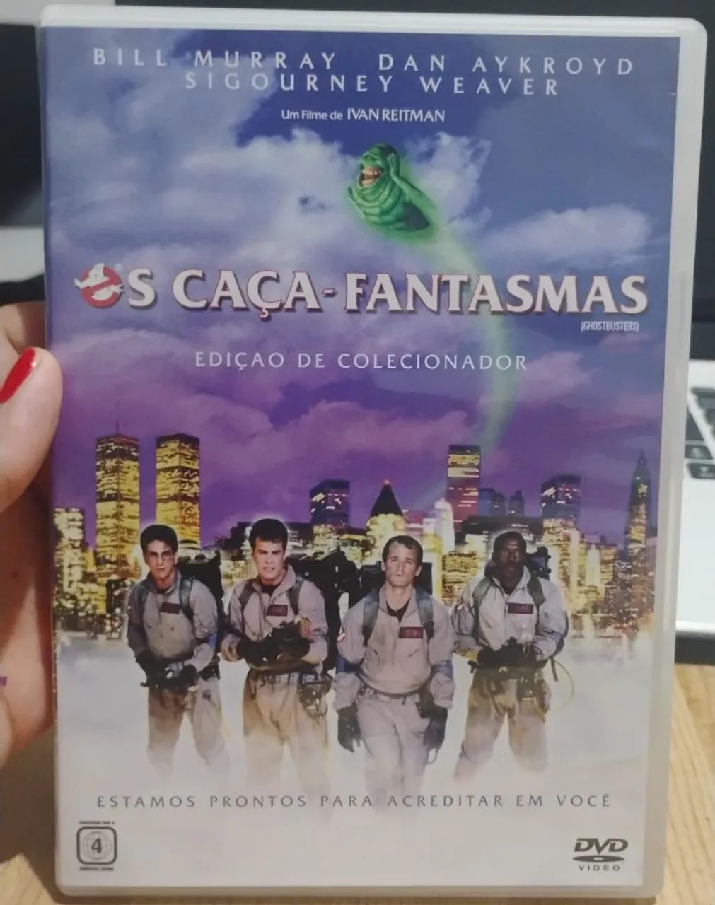 Caça Fantasmas 1 e 2 (DVD)