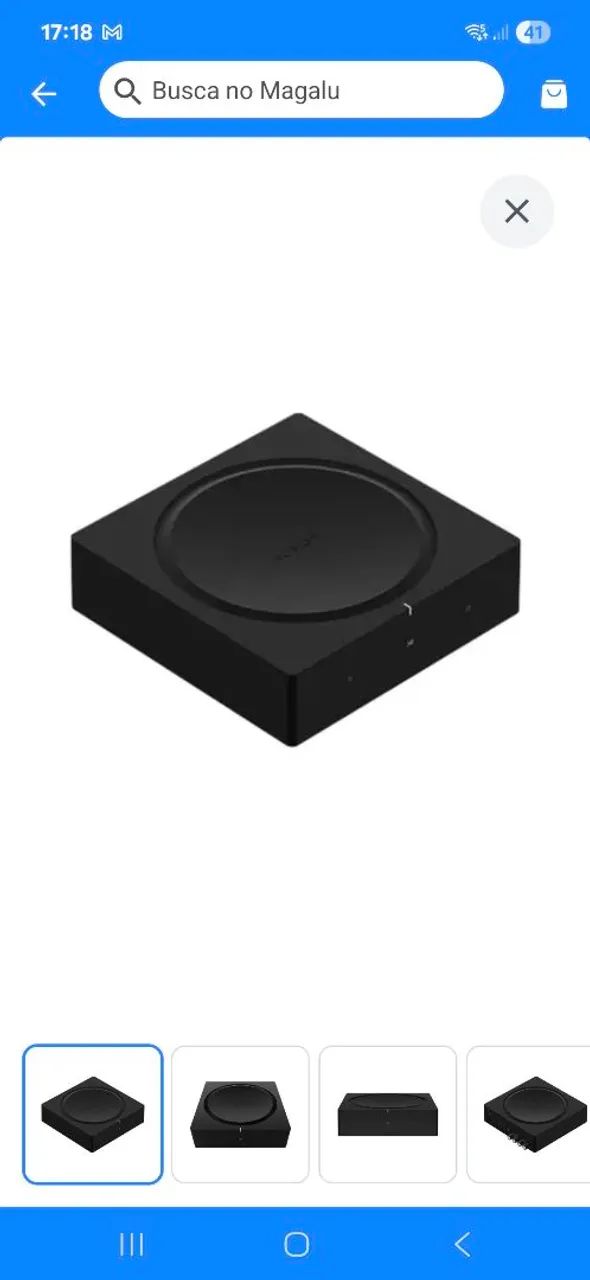 Amplificador Sonos Amp - Potência e Qualidade Sonora