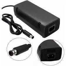 Fonte Para Xbox X-360 E Slim 1 Pino Carregador Bivolt