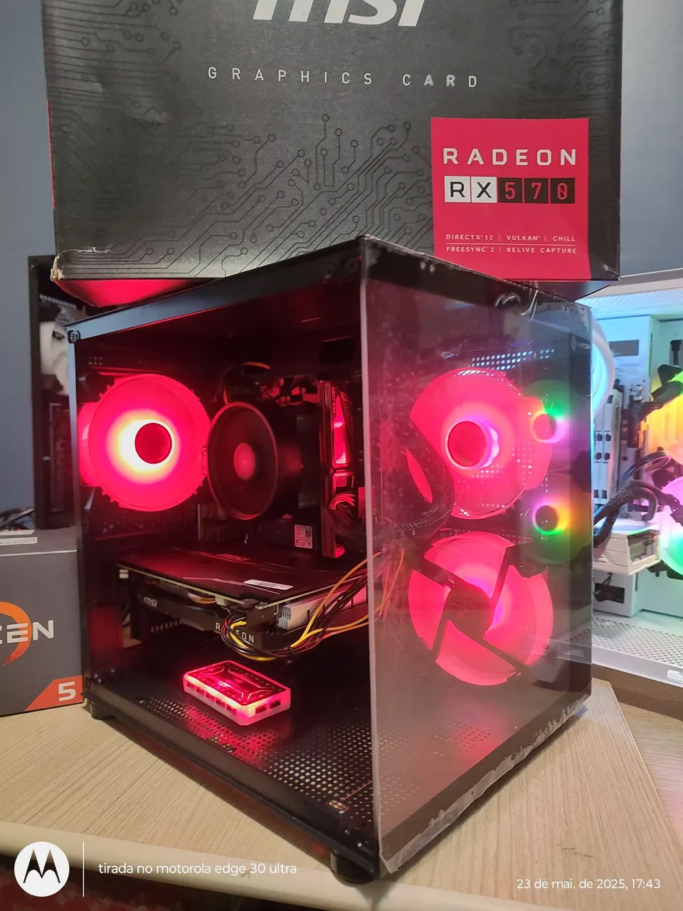 PC Gamer com placa de 8 gigas