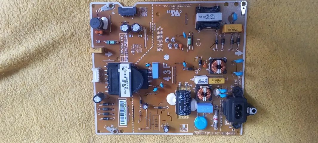 Placa Fonte Para Tv 43lj5500 Eax67486801(1.0) Lgp43dj-17f1 (Usado) - Foto 3