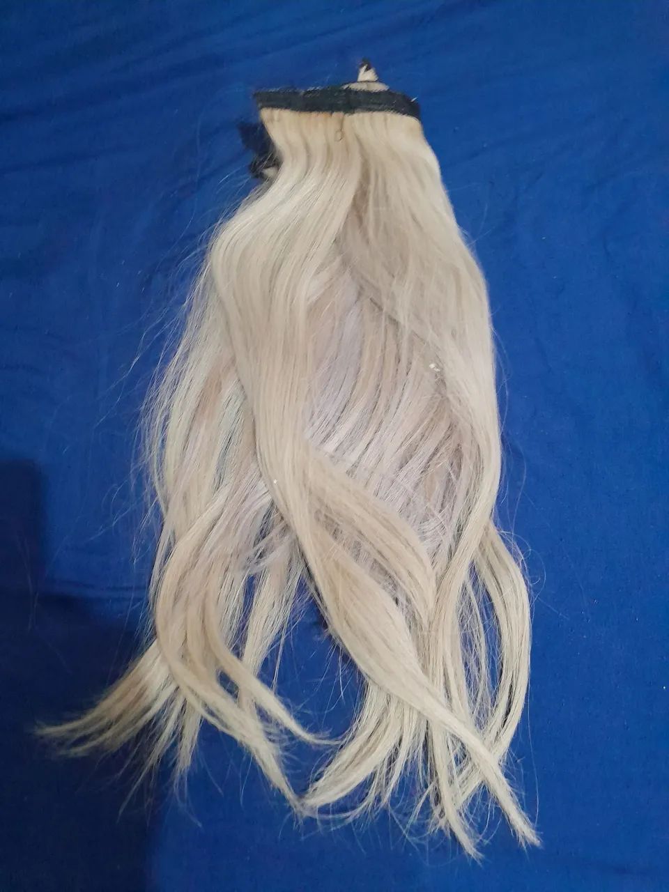 Mega Hair 100% Humano - Loiro Platinado - Foto 3
