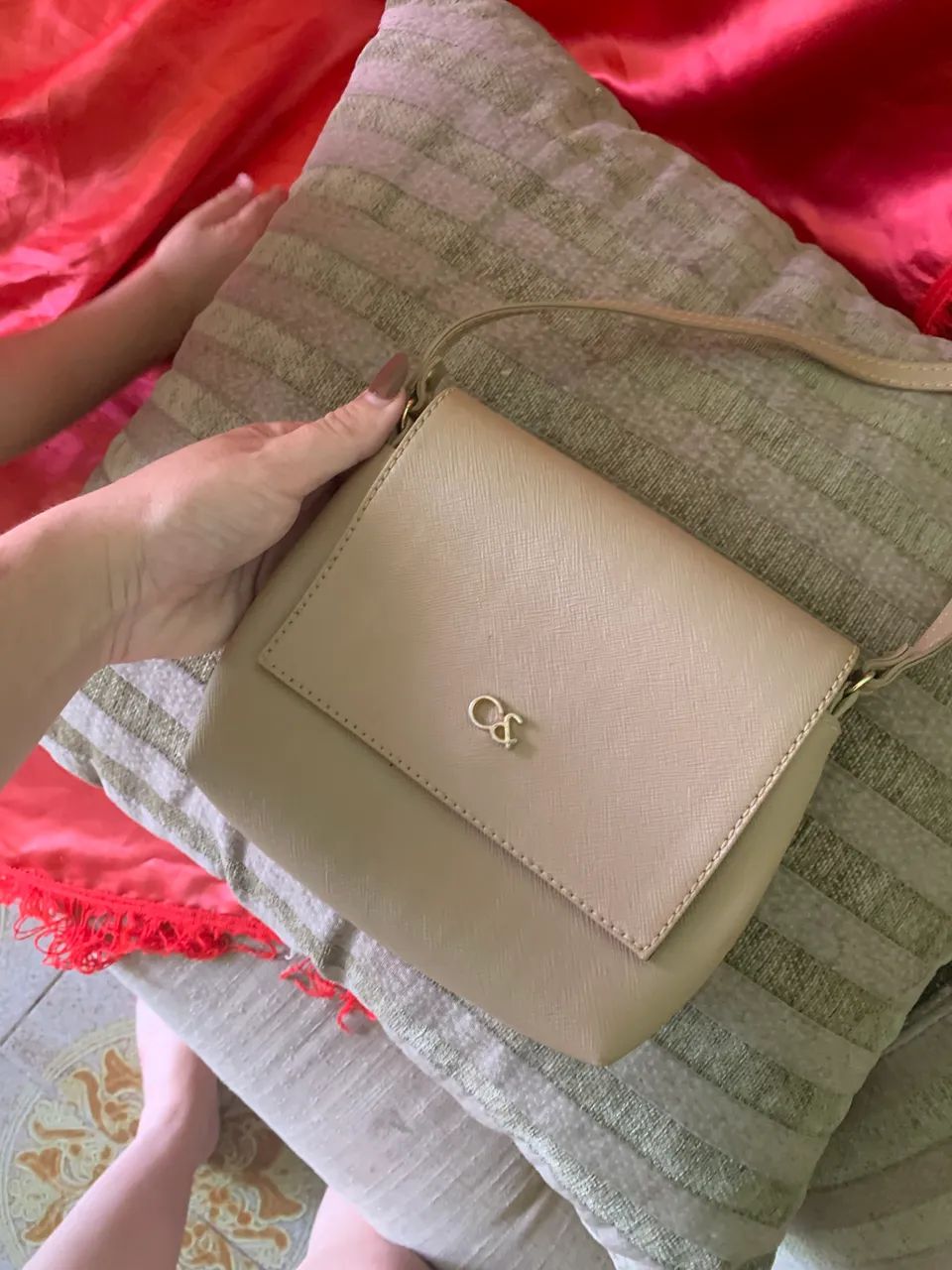 Bolsa couro e cia