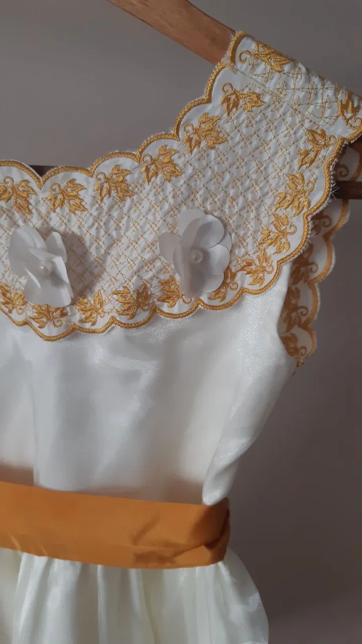 Vestido infantil daminha