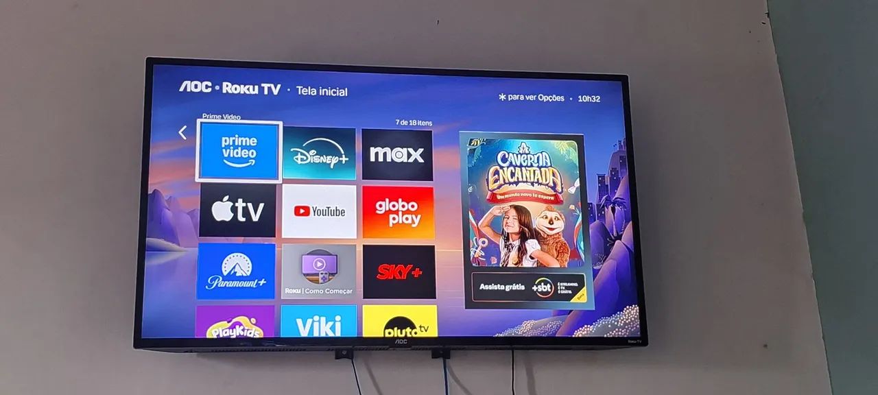 TV AOC Roku 4k " 50 polegadas Smart TV" - Foto 5