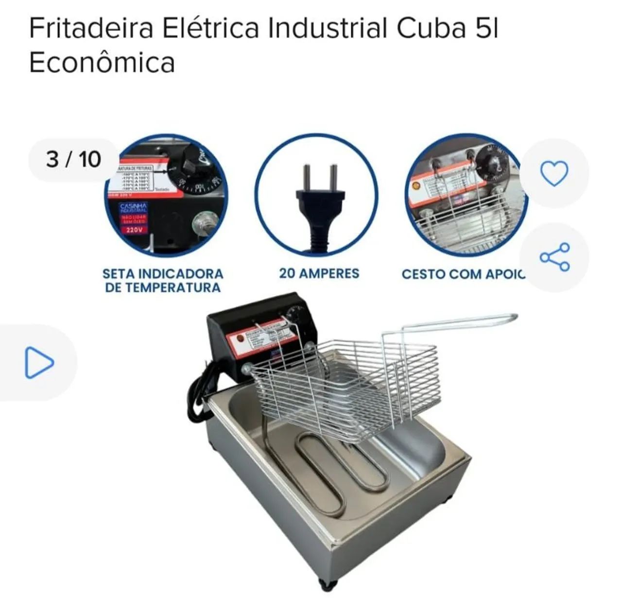 Fritadeira elétrica  - Foto 2