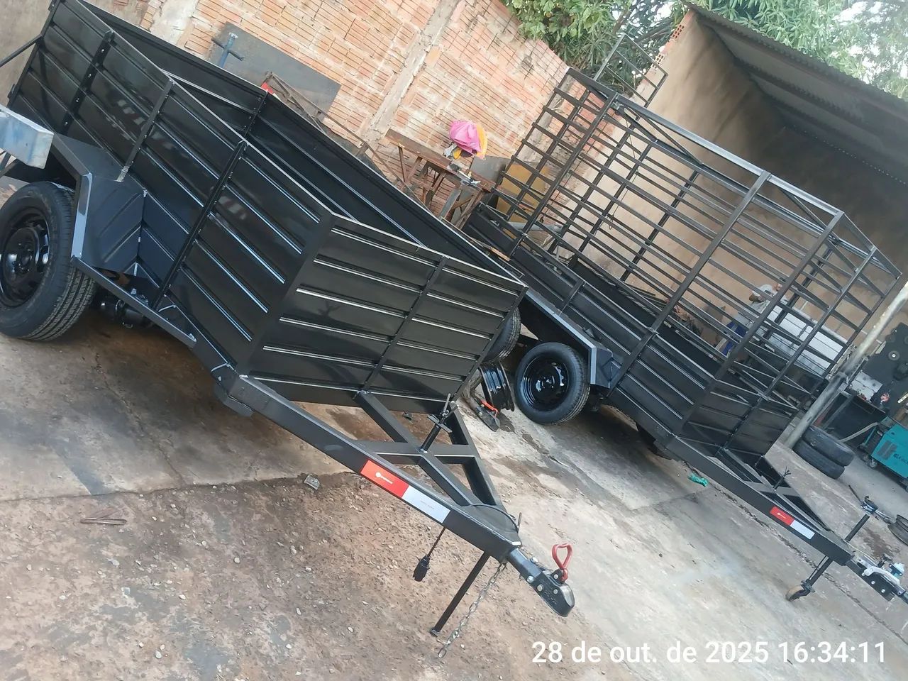 CARRETINHA NOVA COM NOTA FISCAL PRA EMPLACAMENTO  - Foto 3