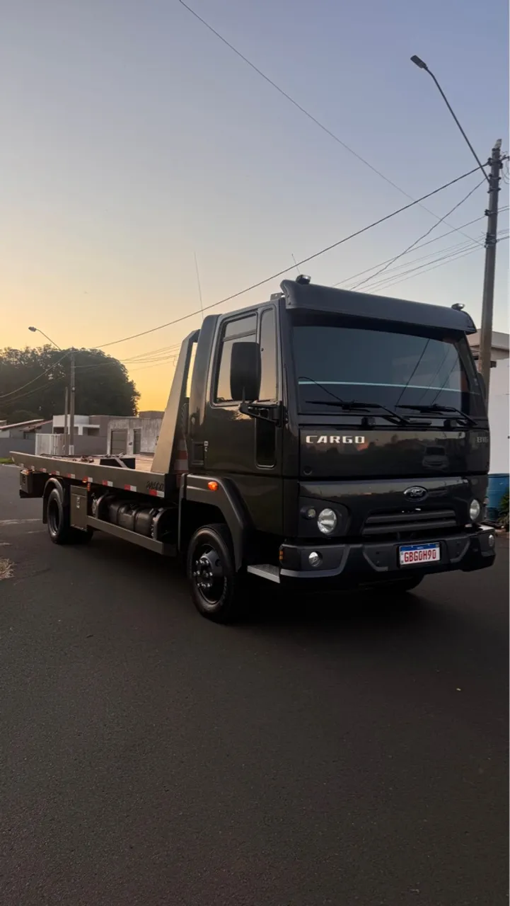 Ford Cargo 816 Plataforma raridade km baixo