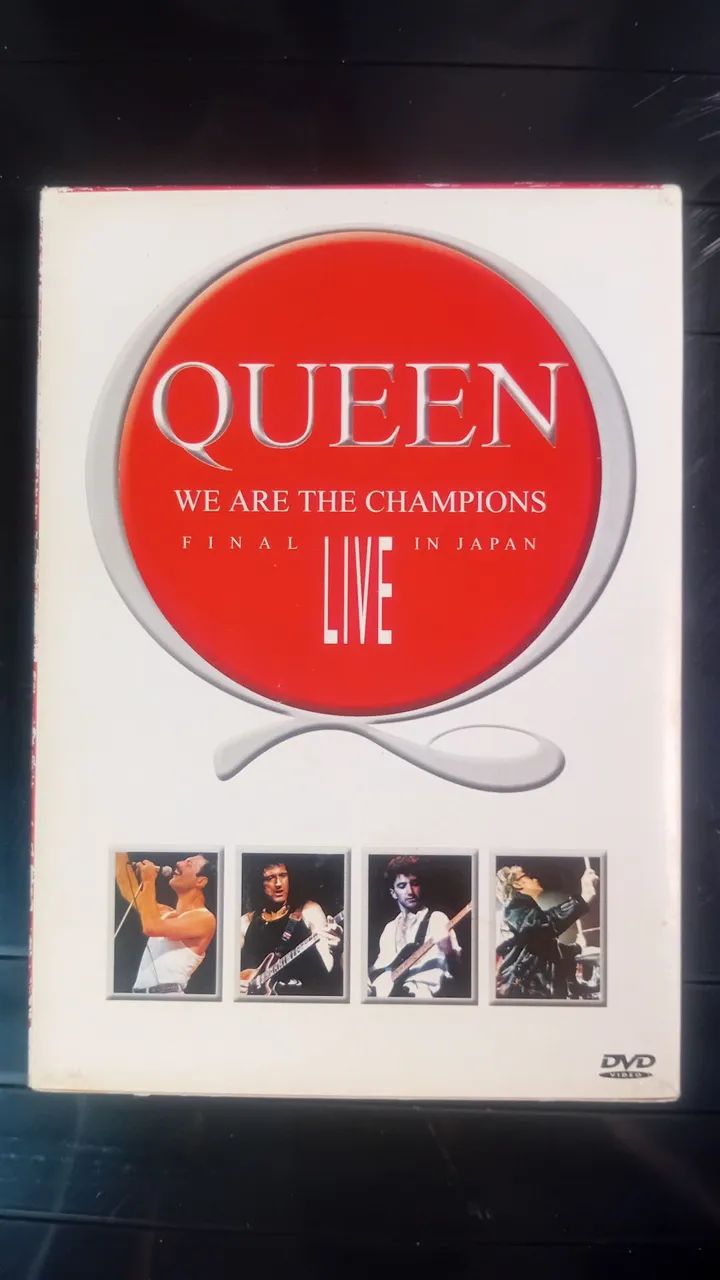 DVD QUEEN - WE ARE THE CHAMPIONS FINAL LIVE IN JAPAN - SHOW TÓQUIO