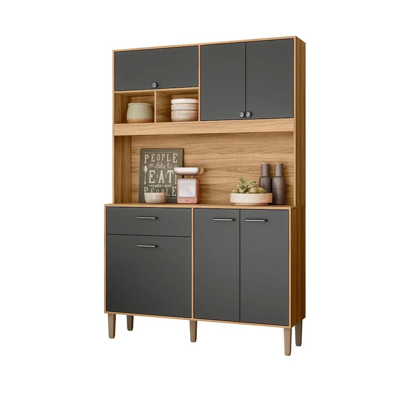 Armário de Cozinha Compacto com Design Moderno - Foto 4