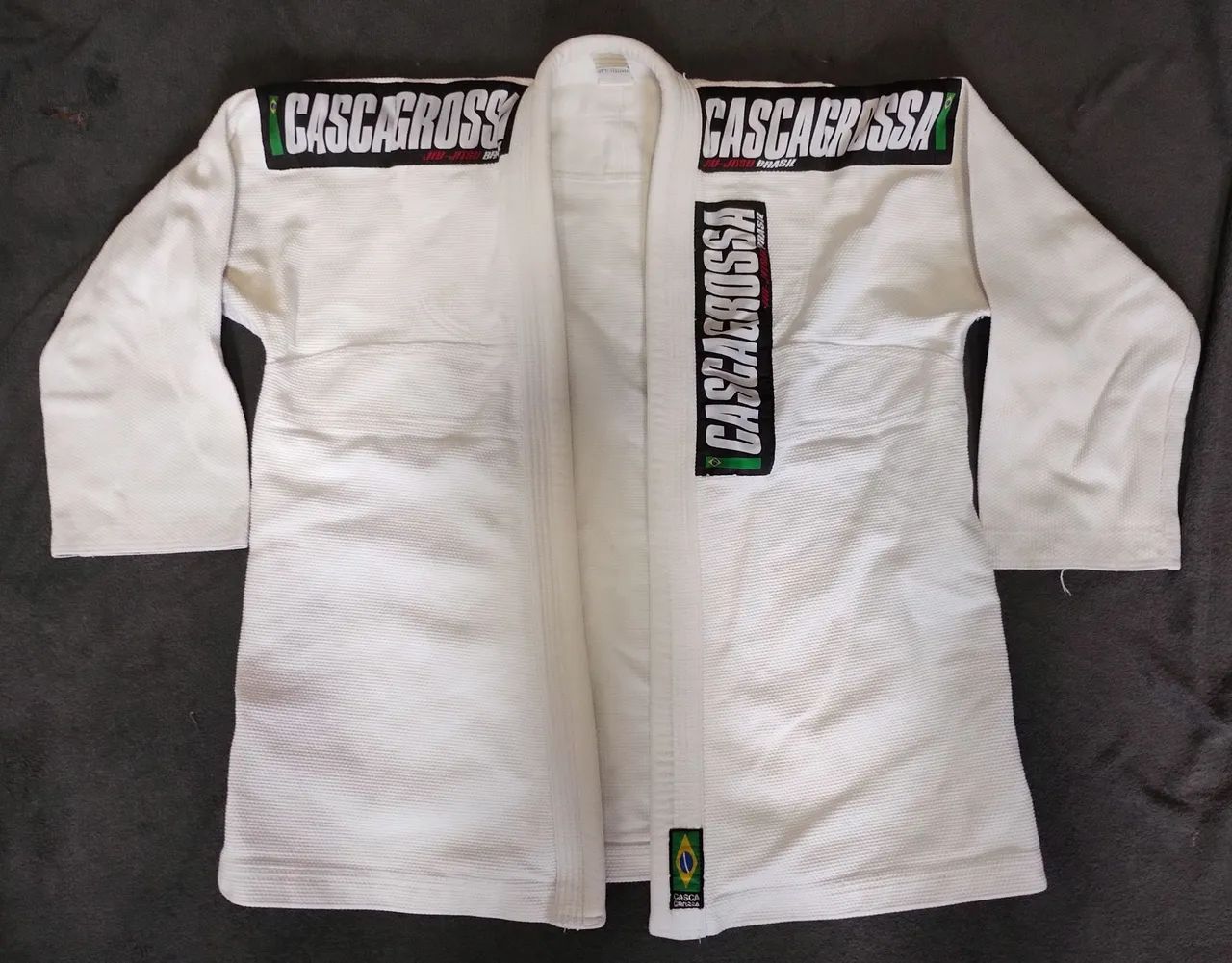 Kimono Branco Casca Grossa - Foto 2