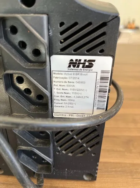 Estabilizador NHS Active II 500Va