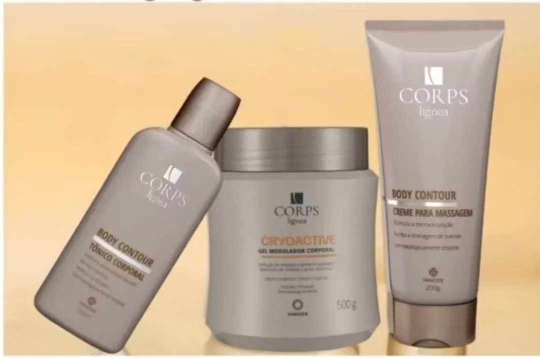 Kit redução de medidas com 3 itens essenciais Linha Corps Hinode
