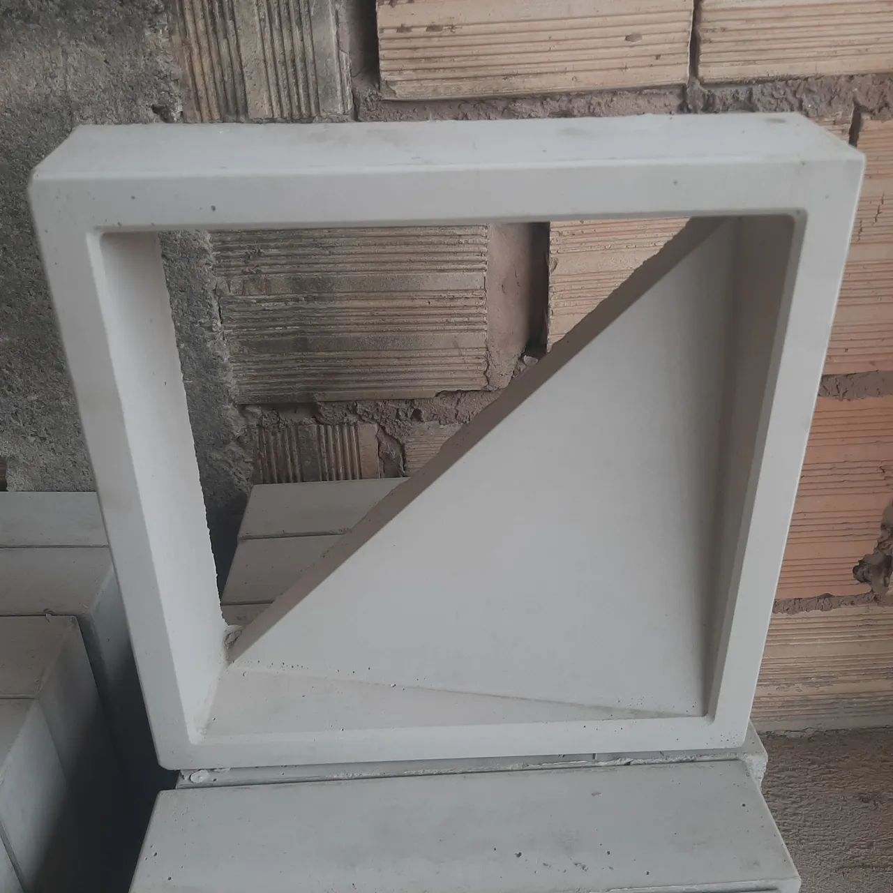 Cobogo triângulo com ferro direto da fábrica. 