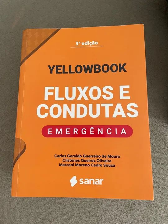 Livro Yellowbook Fluxos e Condutas em Emergência 3ª Edição