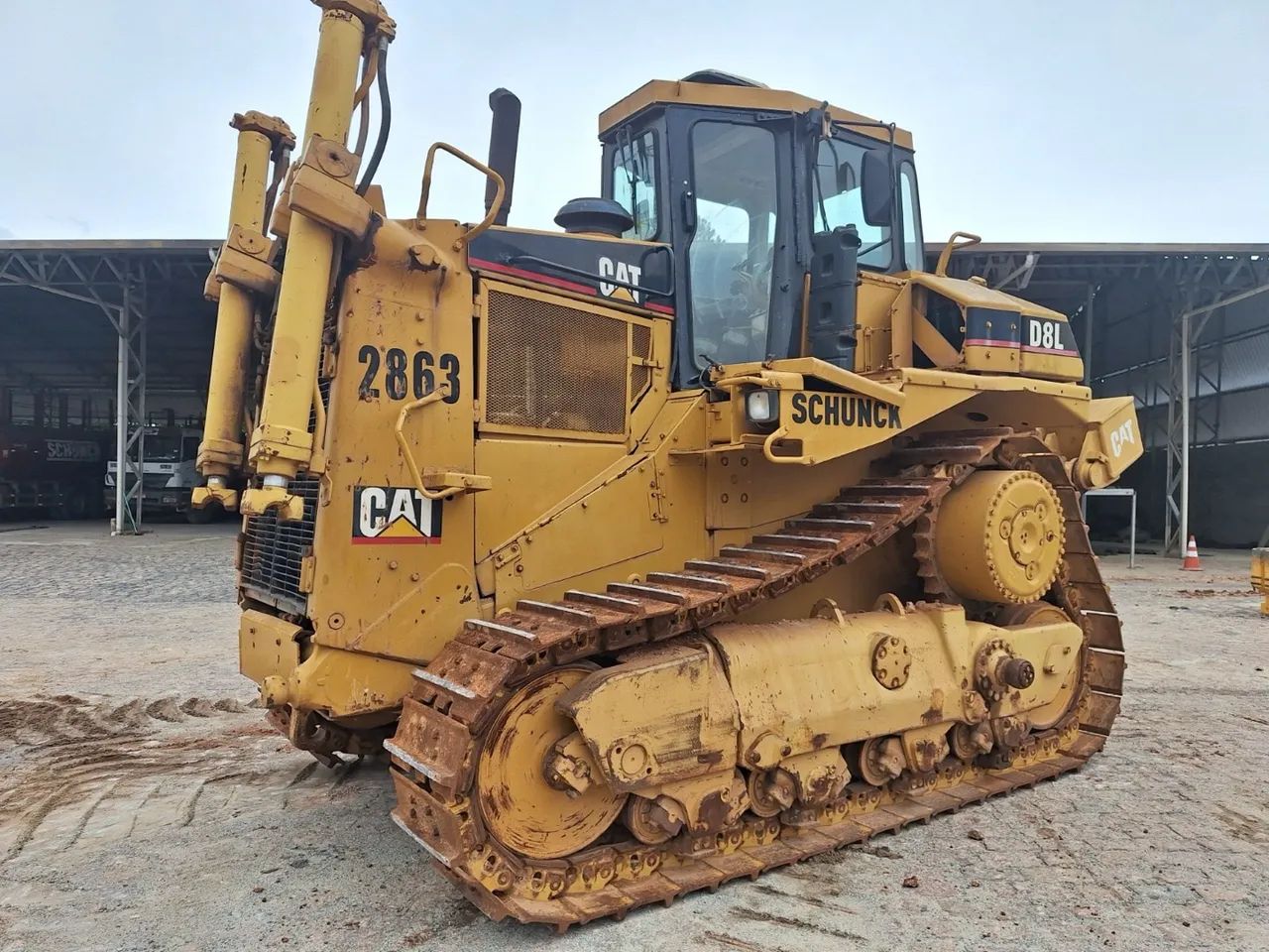 Trator de Esteira Caterpillar D8L ano 1986