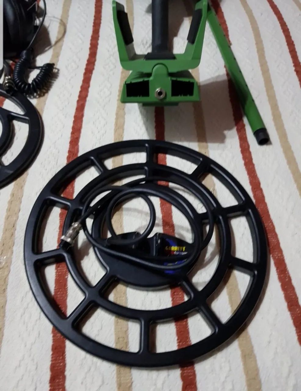 Detector de Metais GARRET GTI 2500 com 2 bobinas e bolsa de transporte - Foto 5