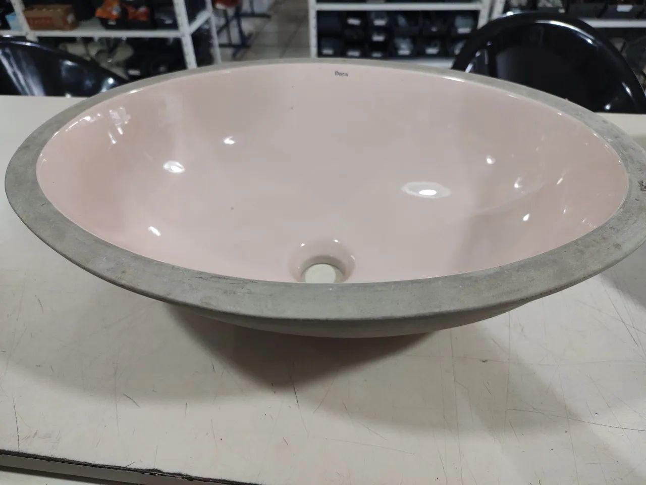 Cuba de embutir oval Deca