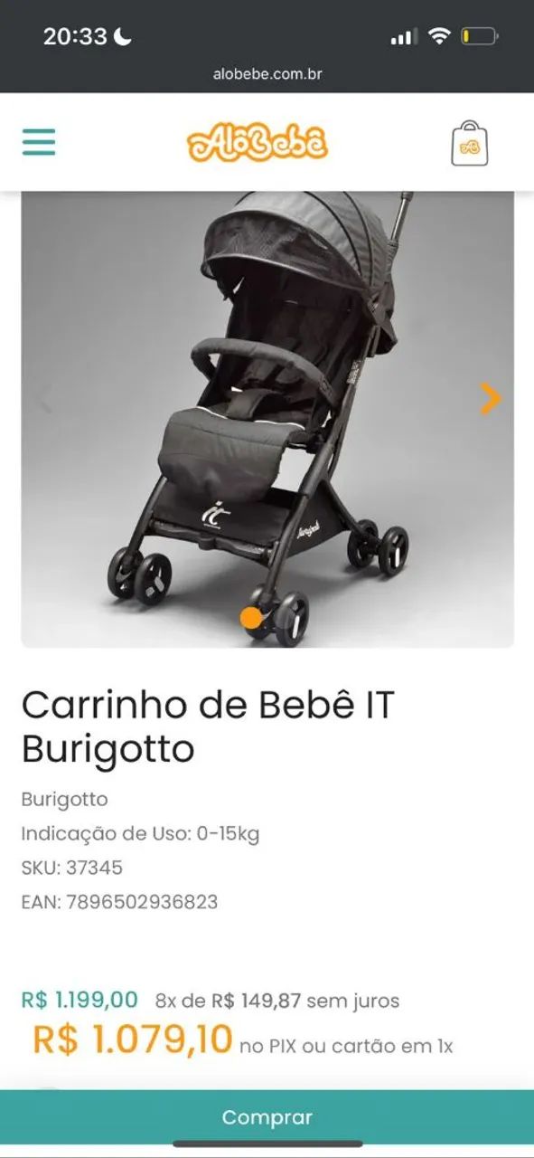 Carrinho de bebê 