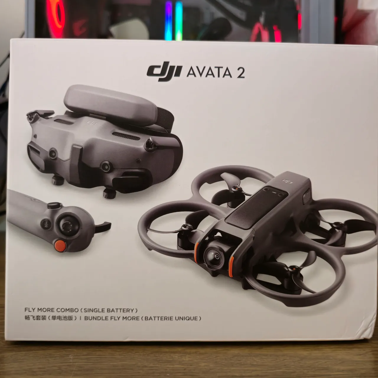 Drone DJI Avata 2 Fly More Combo - Novo