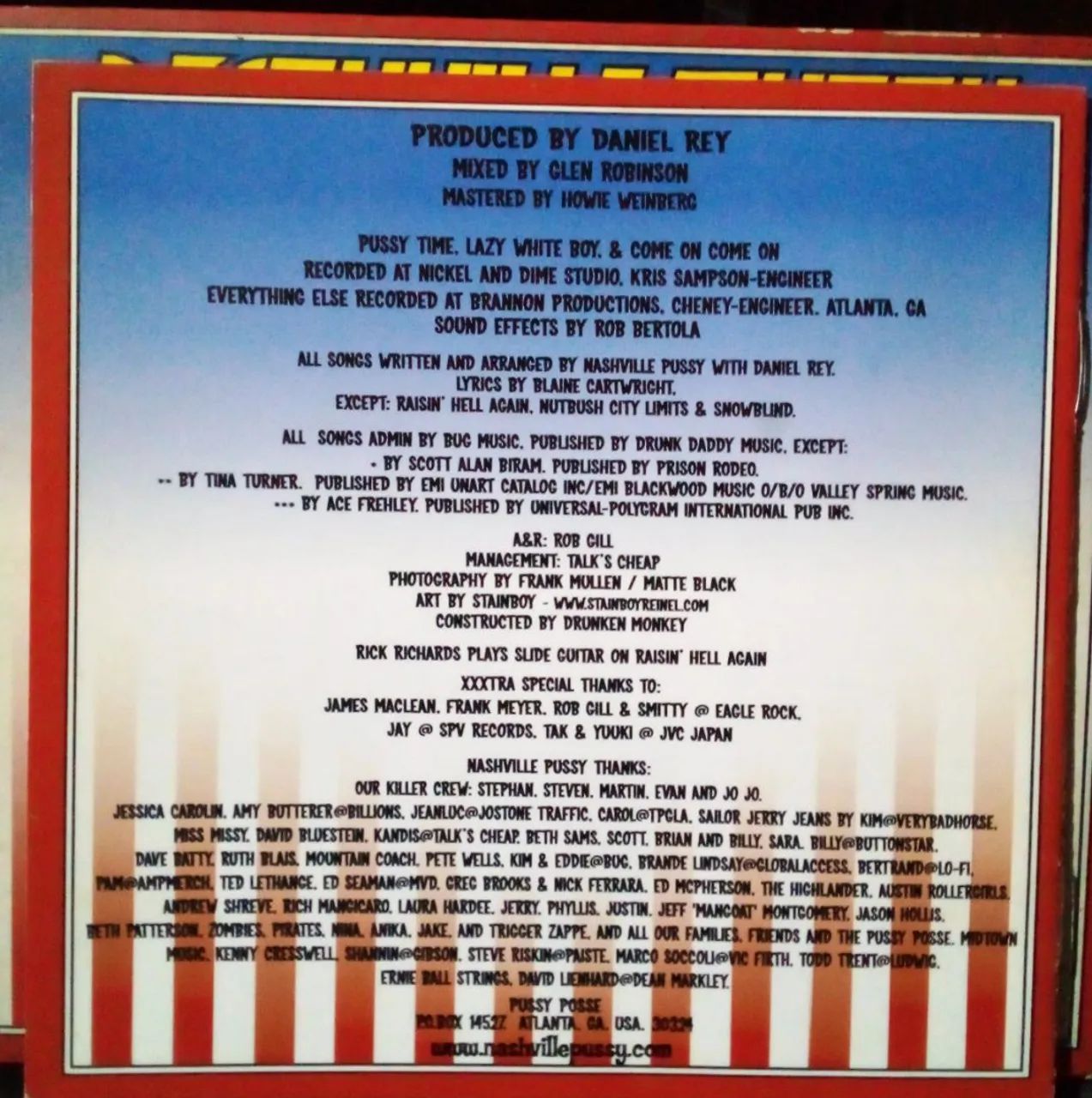 CD Nashville Pussy - Get Some! 2005 Digipack - Foto 4